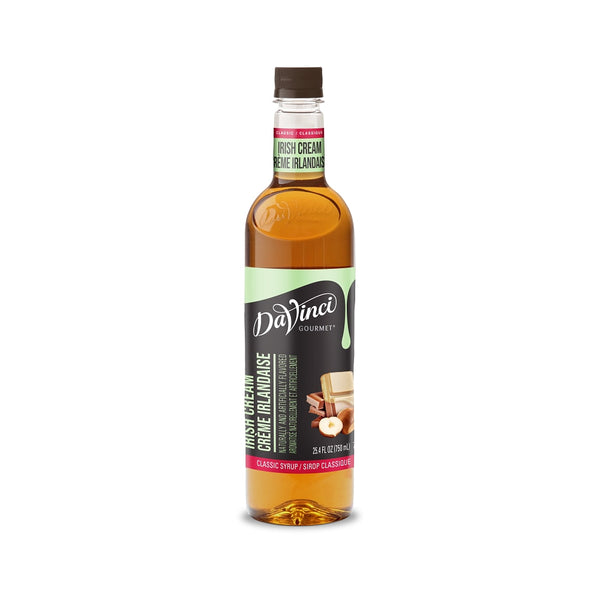 DaVinci Gourmet Classic Irish Cream Syrup - 4 x 750 ml Plastic